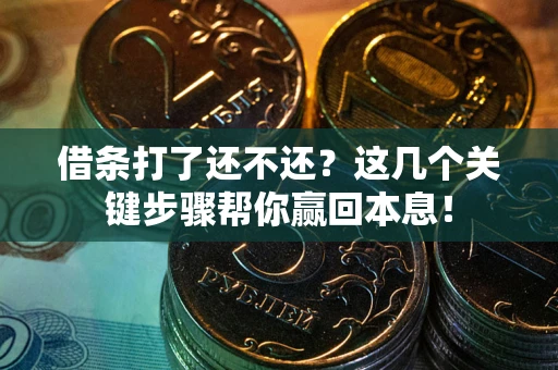 济南借条打了还不还？这几个关键步骤帮你赢回本息！