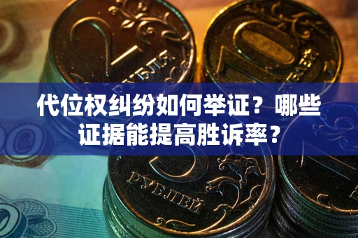 济南代位权纠纷如何举证？哪些证据能提高胜诉率？