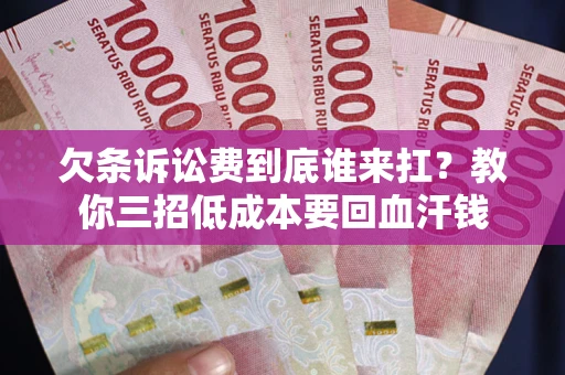 济南欠条诉讼费到底谁来扛？教你三招低成本要回血汗钱